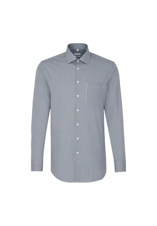 Schlussverkauf 💯 Seidensticker Business Hemd Regular Dunkelblau 🔔